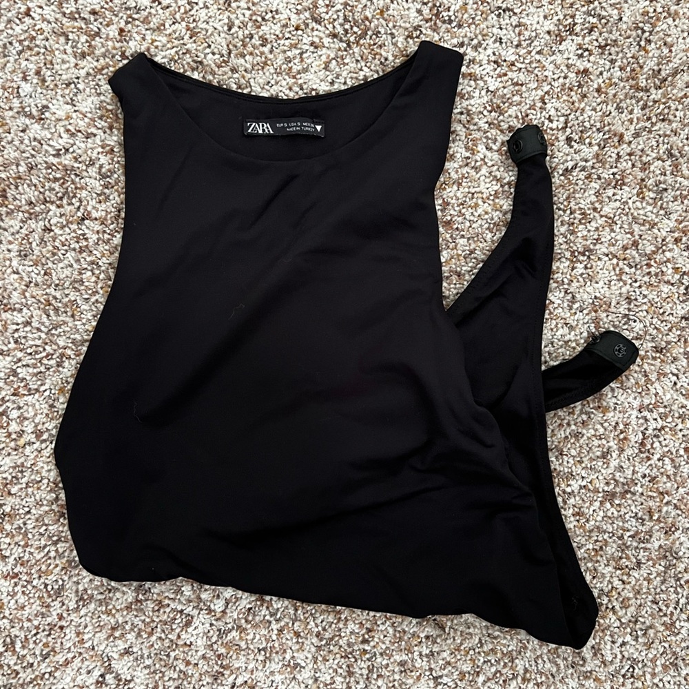 Zara Black Body Suit
